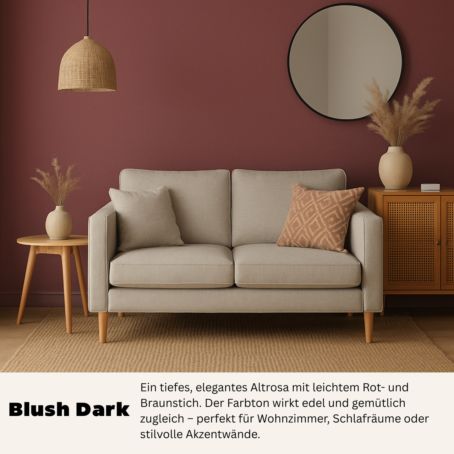 2,5 L Design Innenfarbe - matte Premium-Wandfarbe in modernen Trendfarben – Profi-Qualität