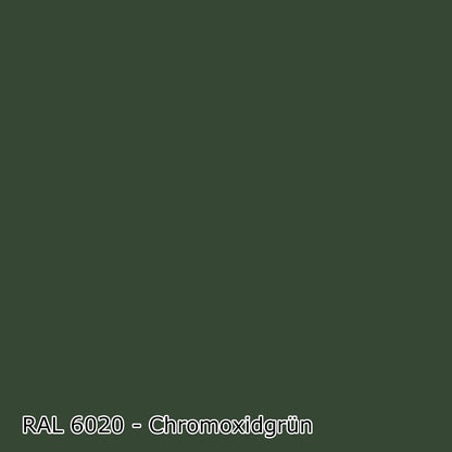 5 L Acryl Fassadenfarbe, RAL Farbwahl - MATT (RAL 6008 - 9018)