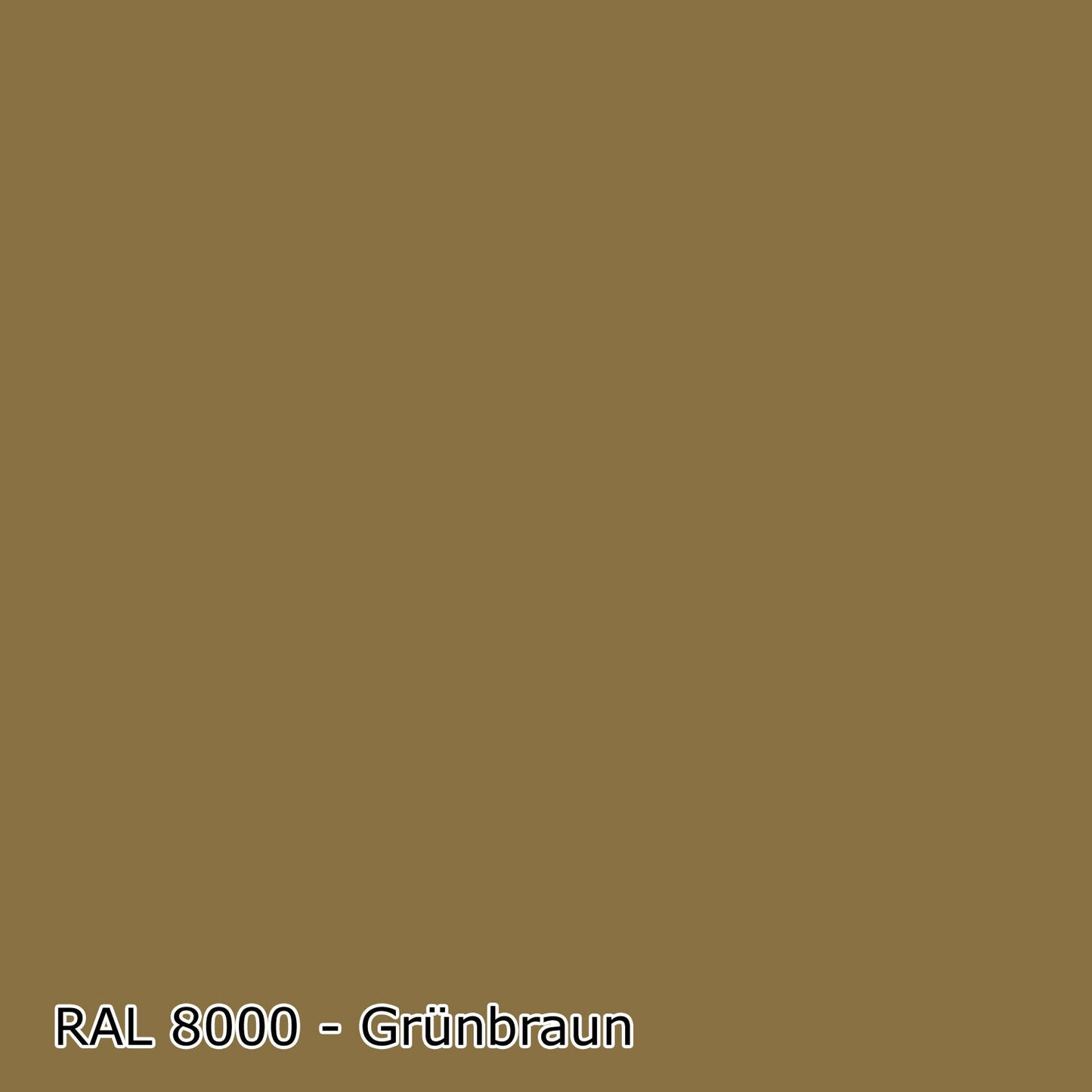 10 L Acryl Fassadenfarbe, RAL Farbwahl - MATT (RAL 6008 - 9018)
