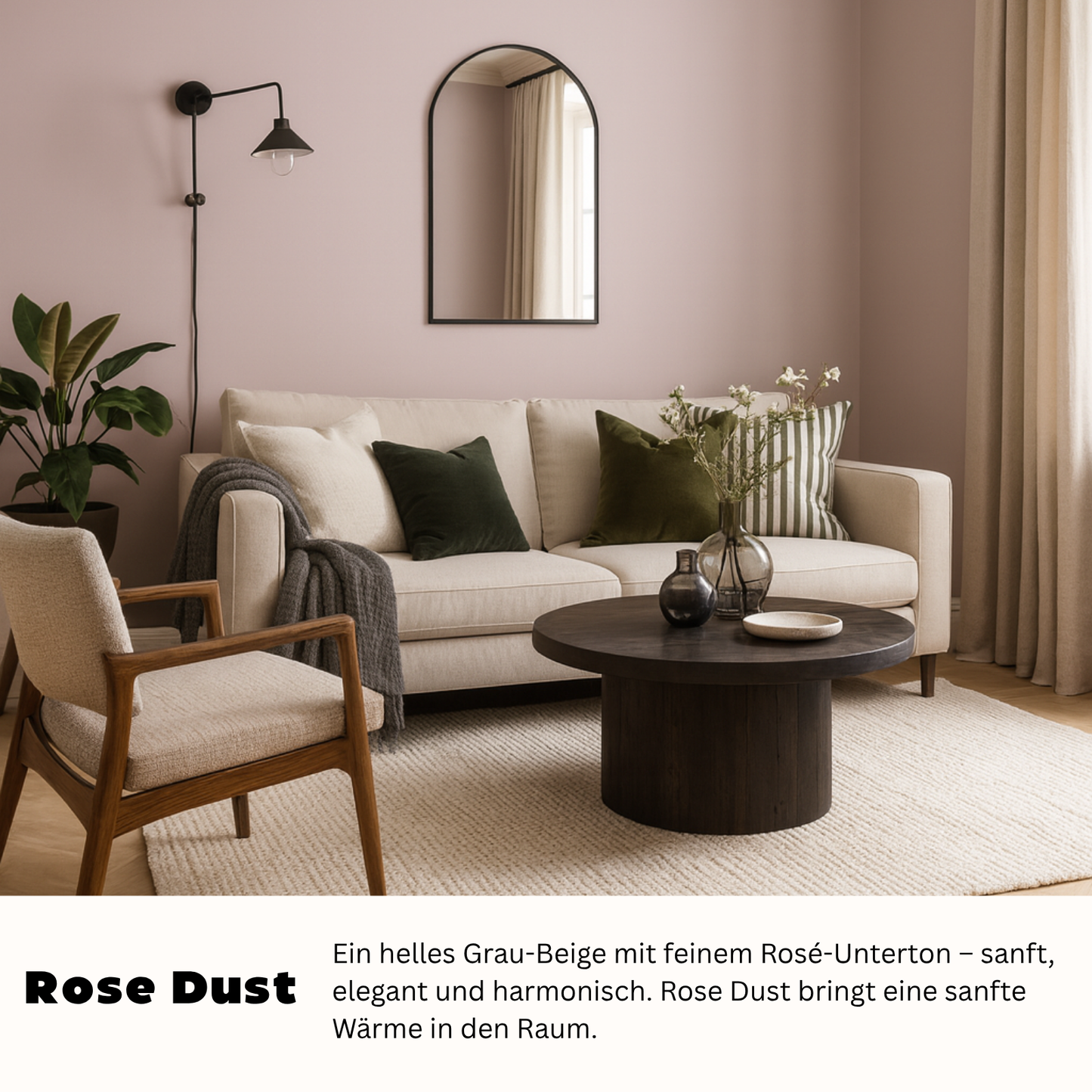 2,5 L Design Innenfarbe - matte Premium-Wandfarbe in modernen Trendfarben – Profi-Qualität