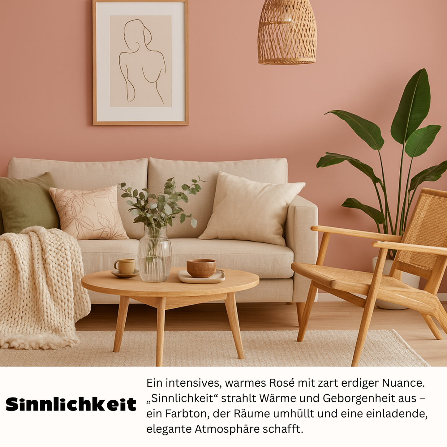 2,5 L Design Innenfarbe - matte Premium-Wandfarbe in modernen Trendfarben – Profi-Qualität
