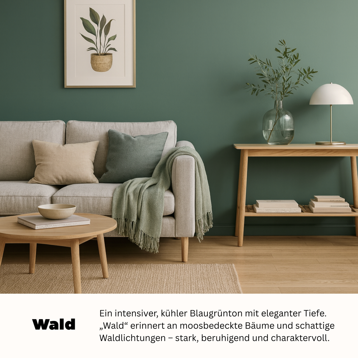 2,5 L Design Innenfarbe - matte Premium-Wandfarbe in modernen Trendfarben – Profi-Qualität