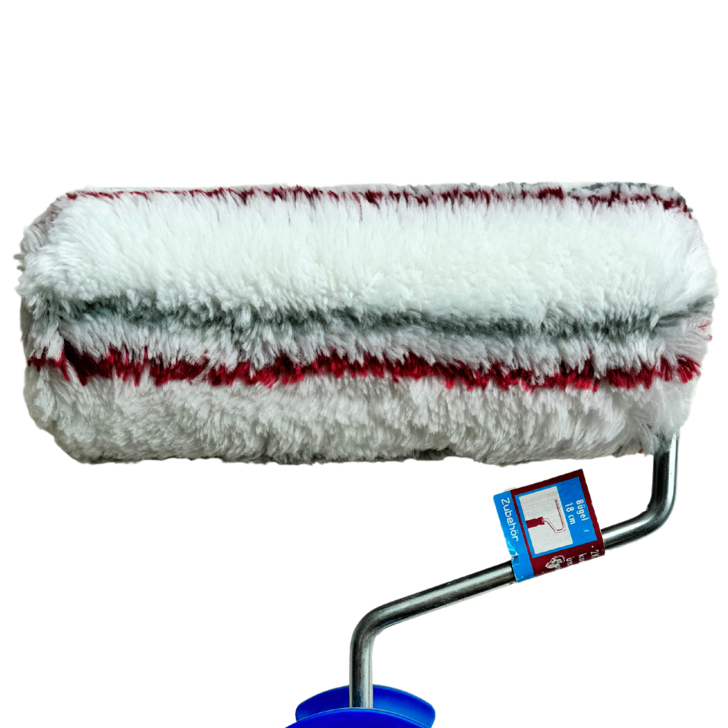 10 x 18 cm Flächenmeister Premium Farbwalze mit Griff, für Rauhfaser/Fassaden, hochwertig