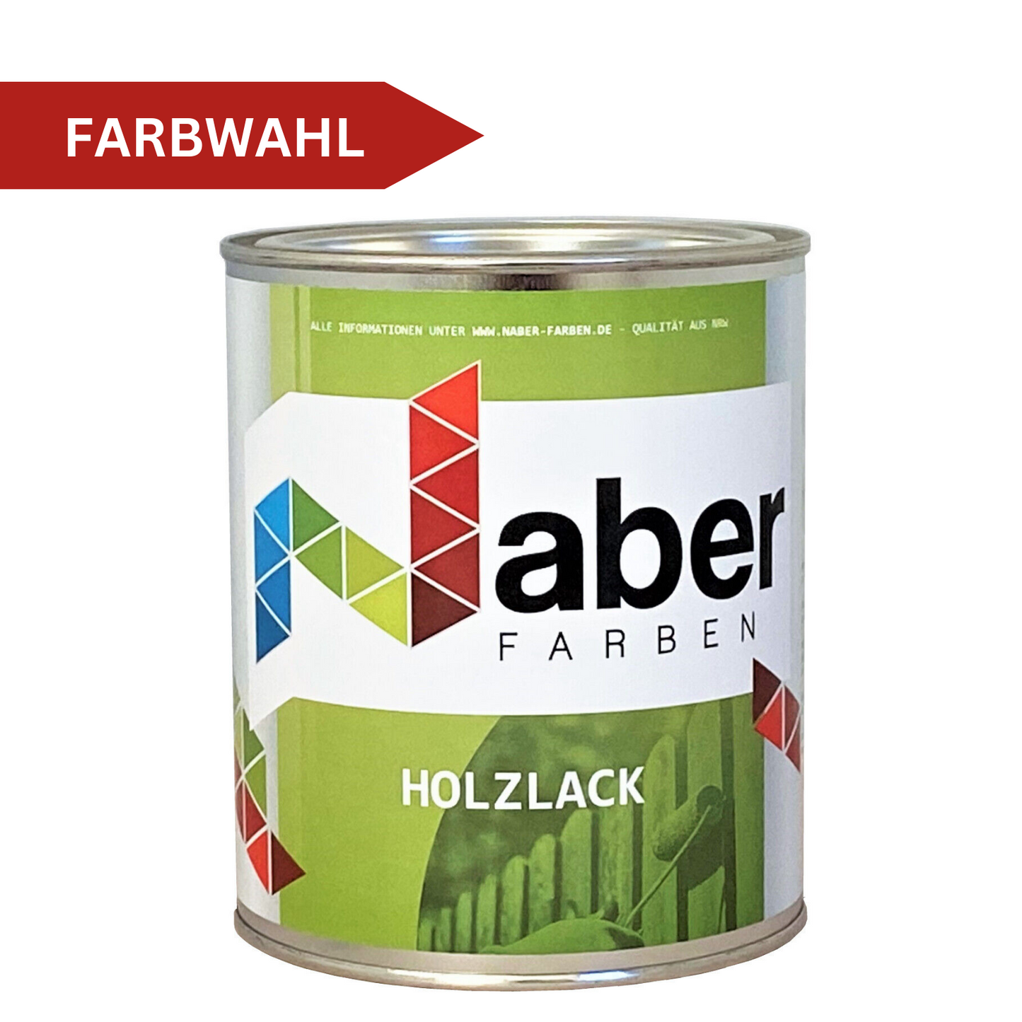 1 L Holzlack, Holzfarbe, Kunstharzlack, RAL Farbwahl - SEIDENMATT (RAL 1000 - 6007)