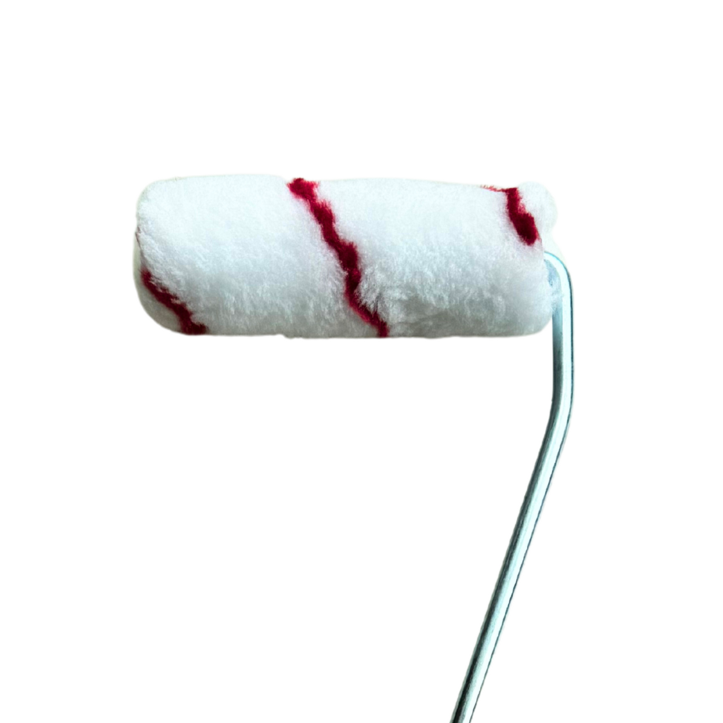 10 cm Universal Farbroller mit Griff, für alle Untergründe, Wand, Decken & Fassadenfarben