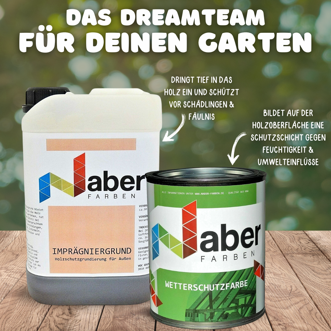 375 ml Wetterschutzfarbe, Farbmuster/Tester, RAL Farbwahl - SEIDENMATT (RAL 1000 - 6007)