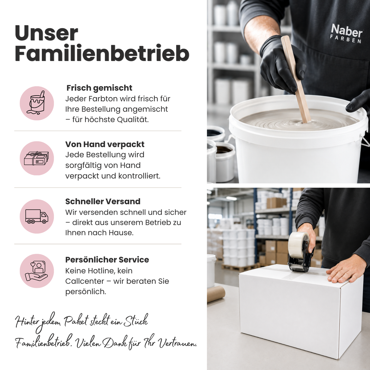 Premium Wandfarbe - Rosa, Hochdeckend, Tropf- & Spritzgehemmt – Matt