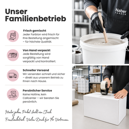 Premium Wandfarbe - Rosa, Hochdeckend, Tropf- & Spritzgehemmt – Matt
