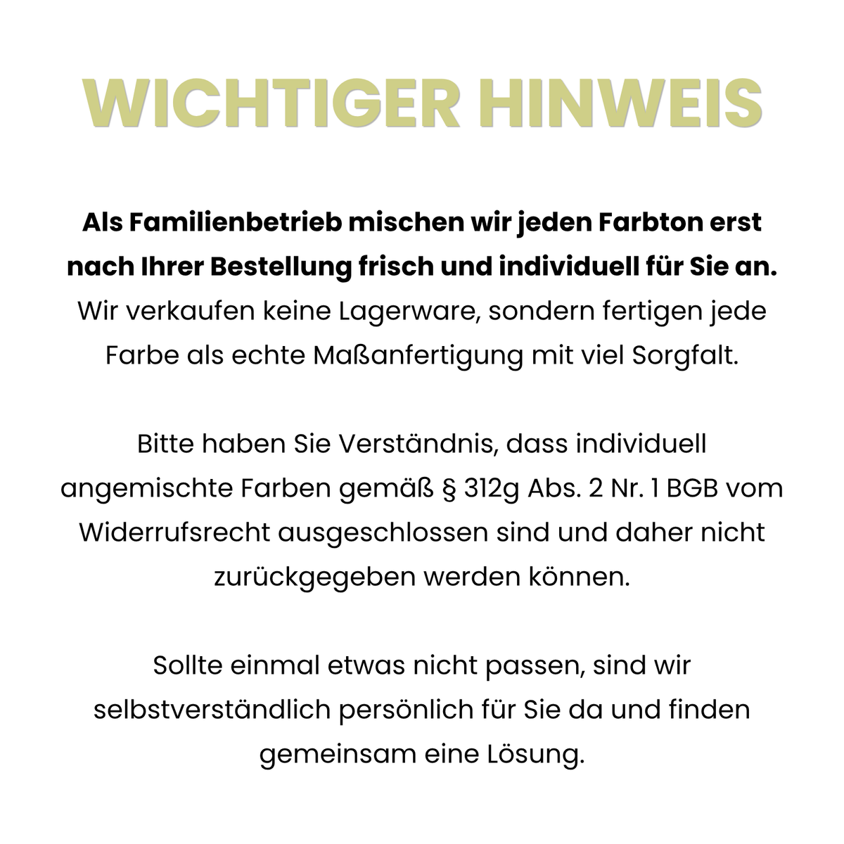 Premium Wandfarbe - Golden Green, Hochdeckend, Tropf- & Spritzgehemmt – Matt