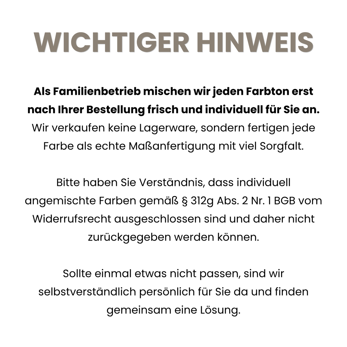 Premium Wandfarbe - Minimal Grey, Hochdeckend, Tropf- & Spritzgehemmt – Matt