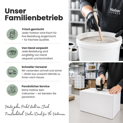Premium Wandfarbe - Salbeigrün, Hochdeckend, Tropf- & Spritzgehemmt – Matt