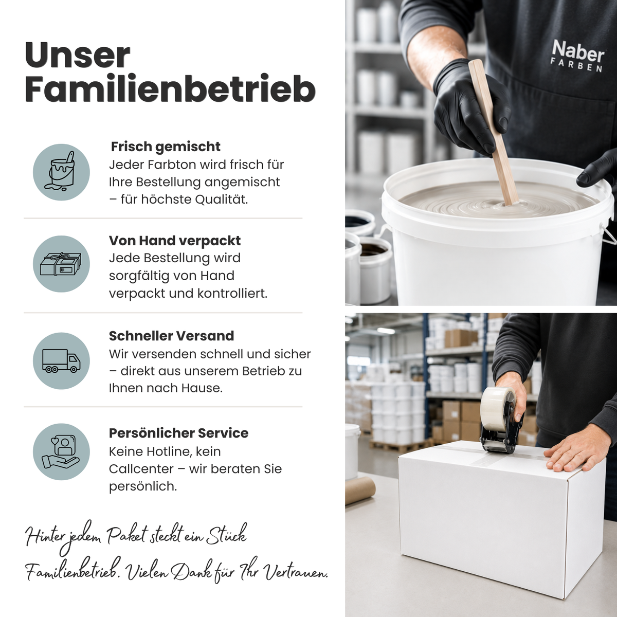 Premium Wandfarbe - Blaugrau, Hochdeckend, Tropf- & Spritzgehemmt – Matt