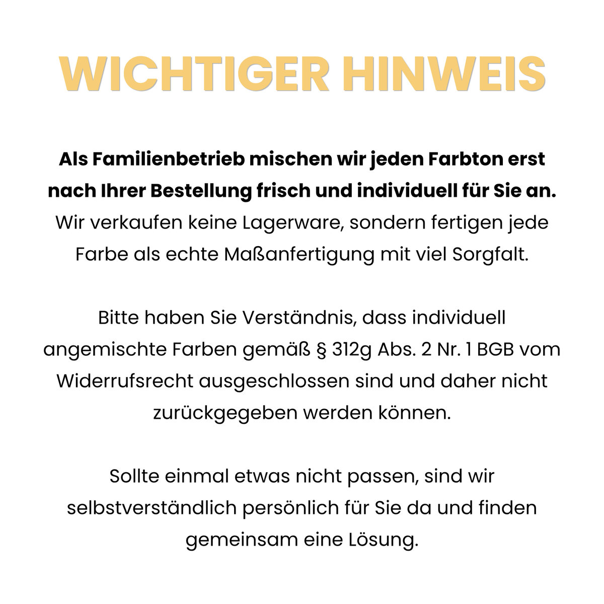 Premium Wandfarbe - Sunshine, Hochdeckend, Tropf- & Spritzgehemmt – Matt