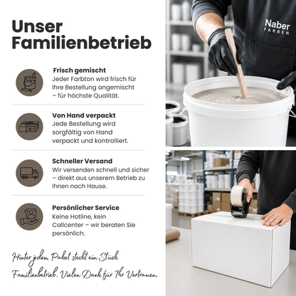 Premium Wandfarbe - Soft Linen, Hochdeckend, Tropf- & Spritzgehemmt – Matt