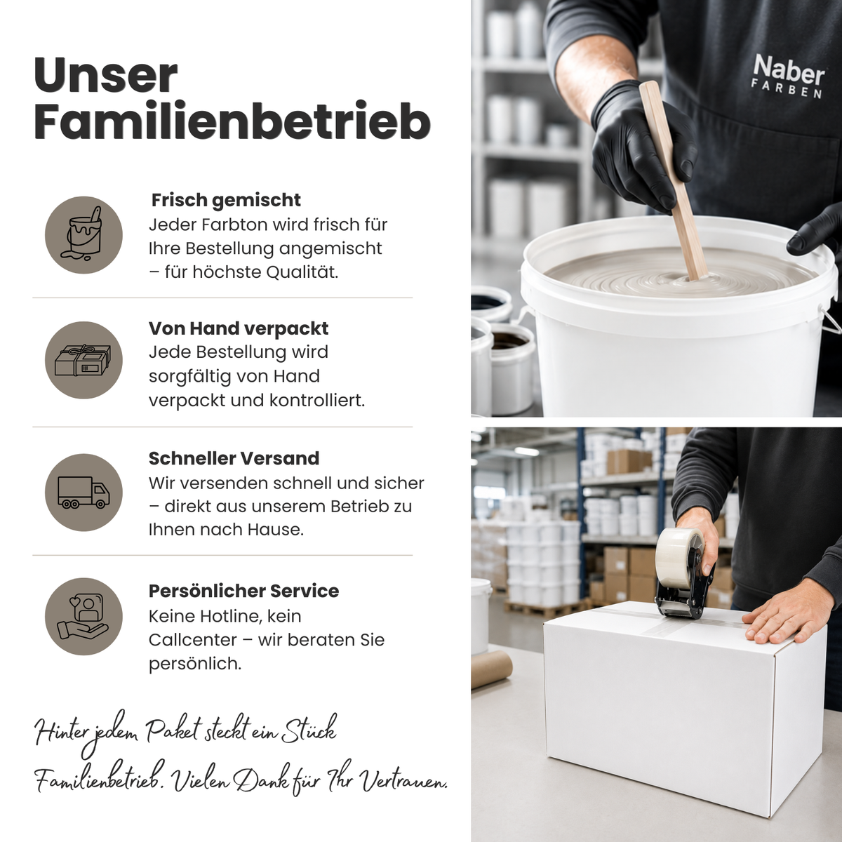 Premium Wandfarbe - Kakao, Hochdeckend, Tropf- & Spritzgehemmt – Matt