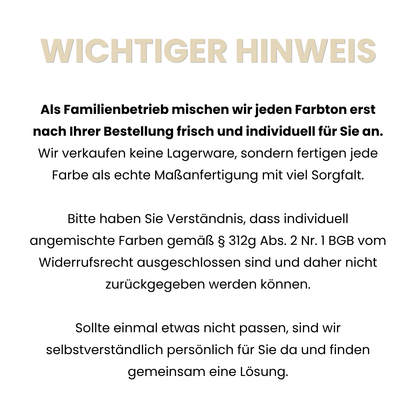 Premium Wandfarbe - Warm Sand, Hochdeckend, Tropf- & Spritzgehemmt – Matt