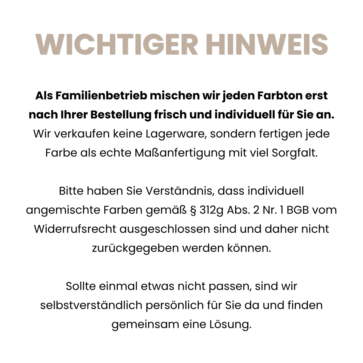 Premium Wandfarbe - Sandbeige, Hochdeckend, Tropf- & Spritzgehemmt – Matt