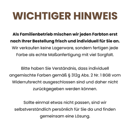 Premium Wandfarbe - Mocha Mousse, Hochdeckend, Tropf- & Spritzgehemmt – Matt