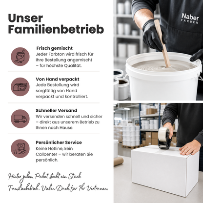 Premium Wandfarbe - Berry, Hochdeckend, Tropf- & Spritzgehemmt – Matt
