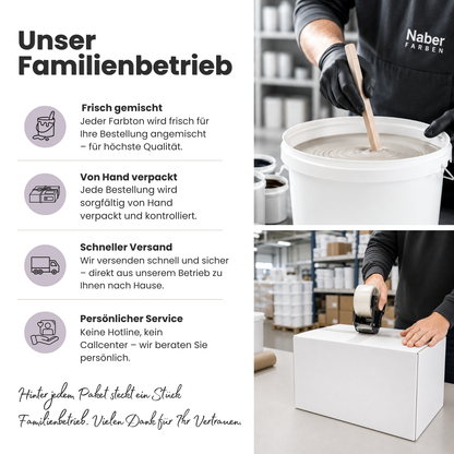 Premium Wandfarbe - Lavender Grey, Hochdeckend, Tropf- & Spritzgehemmt – Matt