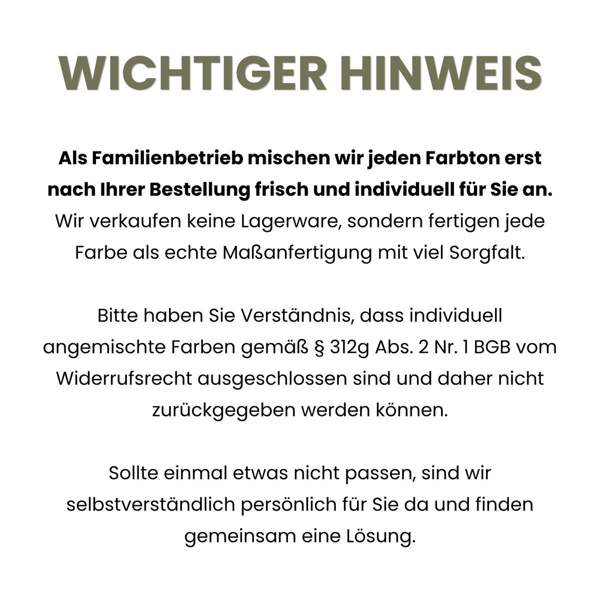 Premium Wandfarbe - Olive Dark, Hochdeckend, Tropf- & Spritzgehemmt – Matt