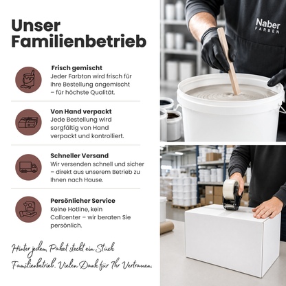 Premium Wandfarbe - Blush Dark, Hochdeckend, Tropf- & Spritzgehemmt – Matt