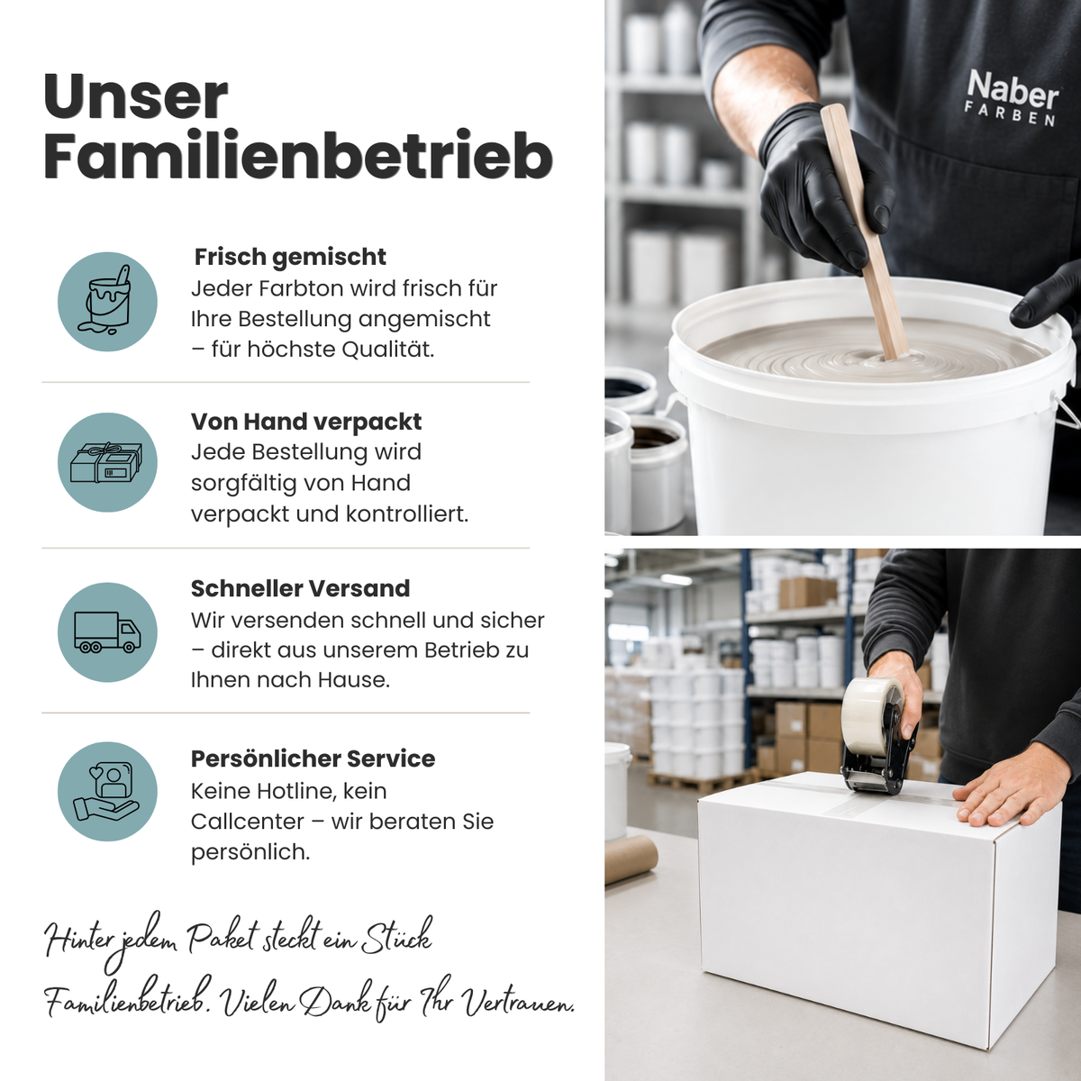 Premium Wandfarbe - Blaugrau Dark, Hochdeckend, Tropf- & Spritzgehemmt – Matt