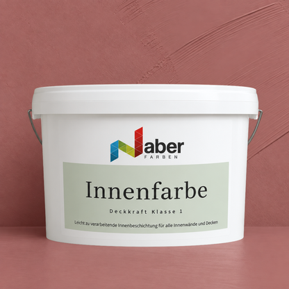 Premium Wandfarbe - Vintage Rose, Hochdeckend, Tropf- & Spritzgehemmt – Matt
