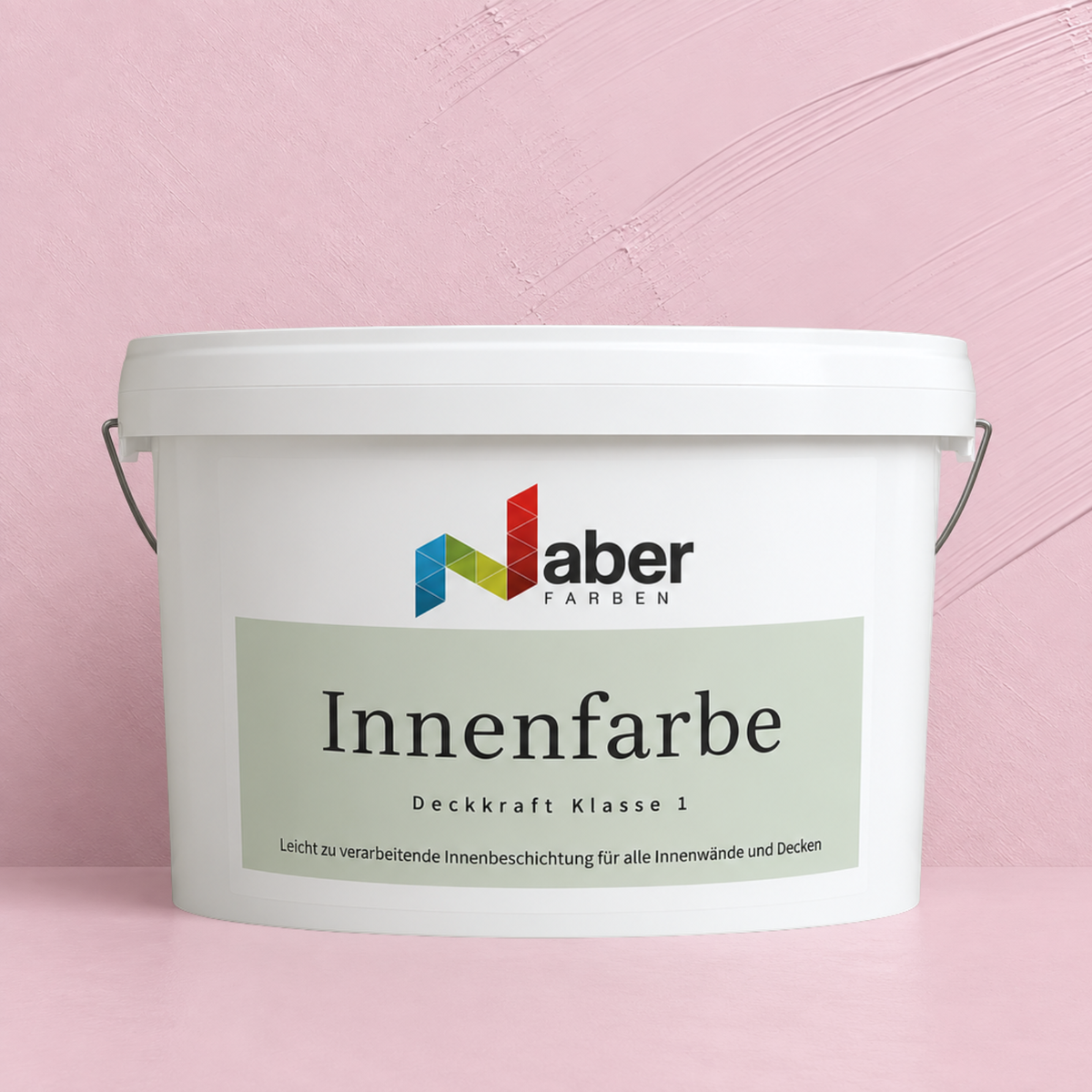 Premium Wandfarbe - Rosa, Hochdeckend, Tropf- & Spritzgehemmt – Matt