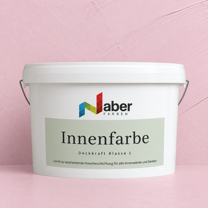 Premium Wandfarbe - Rosa, Hochdeckend, Tropf- & Spritzgehemmt – Matt