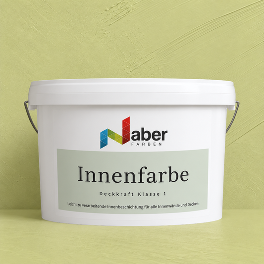 Premium Wandfarbe - Golden Green, Hochdeckend, Tropf- & Spritzgehemmt – Matt