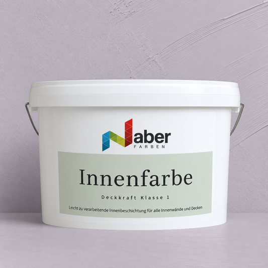 Premium Wandfarbe - Lavender Grey, Hochdeckend, Tropf- & Spritzgehemmt – Matt