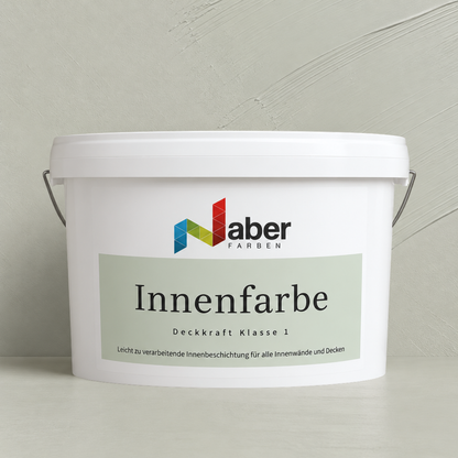 Premium Wandfarbe - Seidengrau, Hochdeckend, Tropf- & Spritzgehemmt – Matt