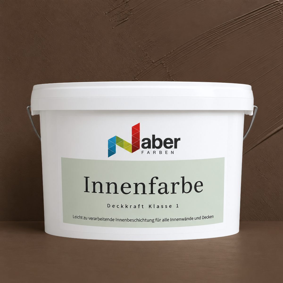 Premium Wandfarbe - Mocha Mousse, Hochdeckend, Tropf- & Spritzgehemmt – Matt