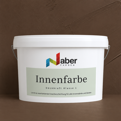 Premium Wandfarbe - Mocha Mousse, Hochdeckend, Tropf- & Spritzgehemmt – Matt