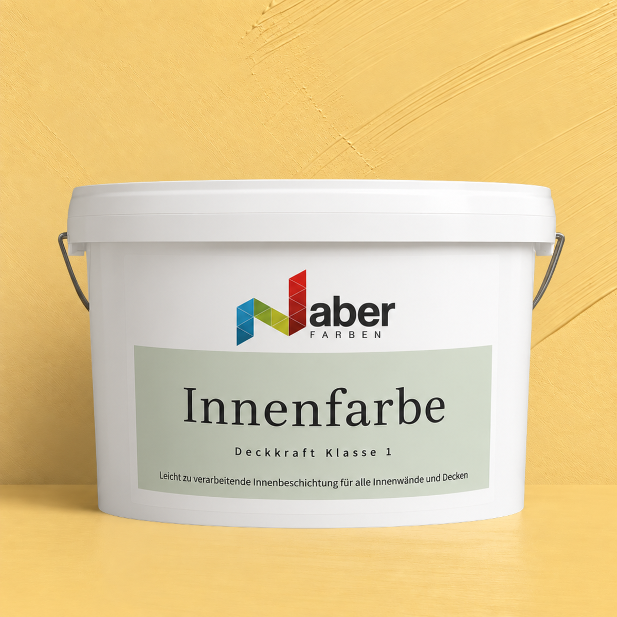 Premium Wandfarbe - Sunshine, Hochdeckend, Tropf- & Spritzgehemmt – Matt