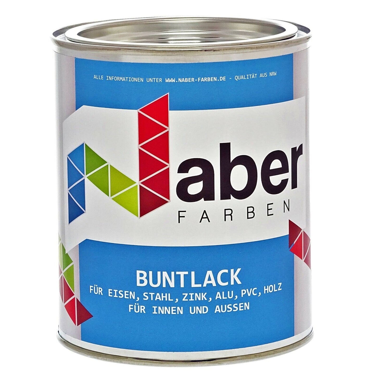 375 ml Buntlack, Kunstharzlack, Farbmuster/Probe, RAL Farbwahl - SEIDENMATT (RAL 6010 - 9018)