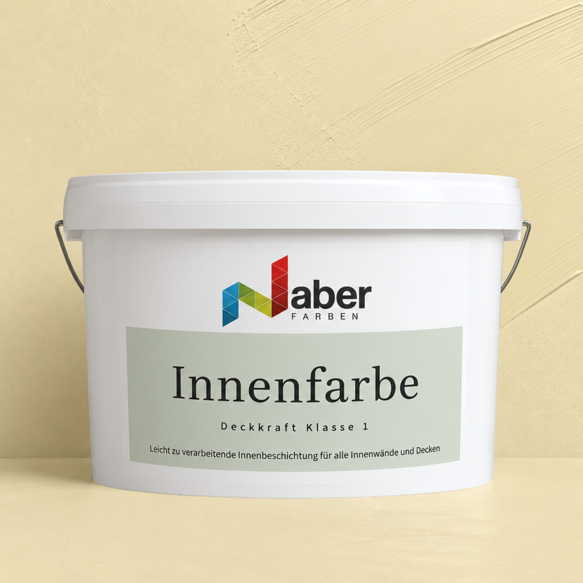 Premium Wandfarbe - Soft Vanilla, Hochdeckend, Tropf- & Spritzgehemmt – Matt