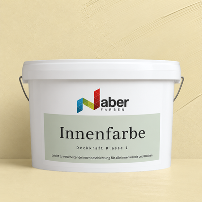 Premium Wandfarbe - Soft Vanilla, Hochdeckend, Tropf- & Spritzgehemmt – Matt