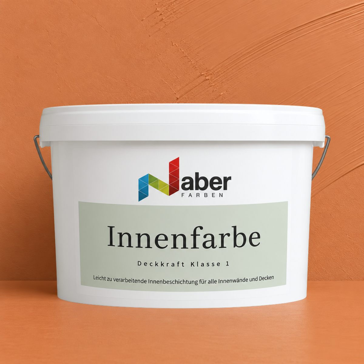 Premium Wandfarbe - Papaya, Hochdeckend, Tropf- & Spritzgehemmt – Matt