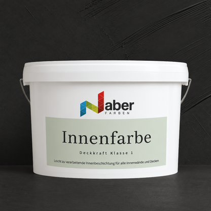 Premium Wandfarbe - Pure Black, Hochdeckend, Tropf- & Spritzgehemmt – Matt