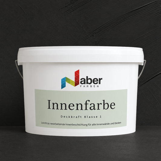 Premium Wandfarbe - Pure Black, Hochdeckend, Tropf- & Spritzgehemmt – Matt