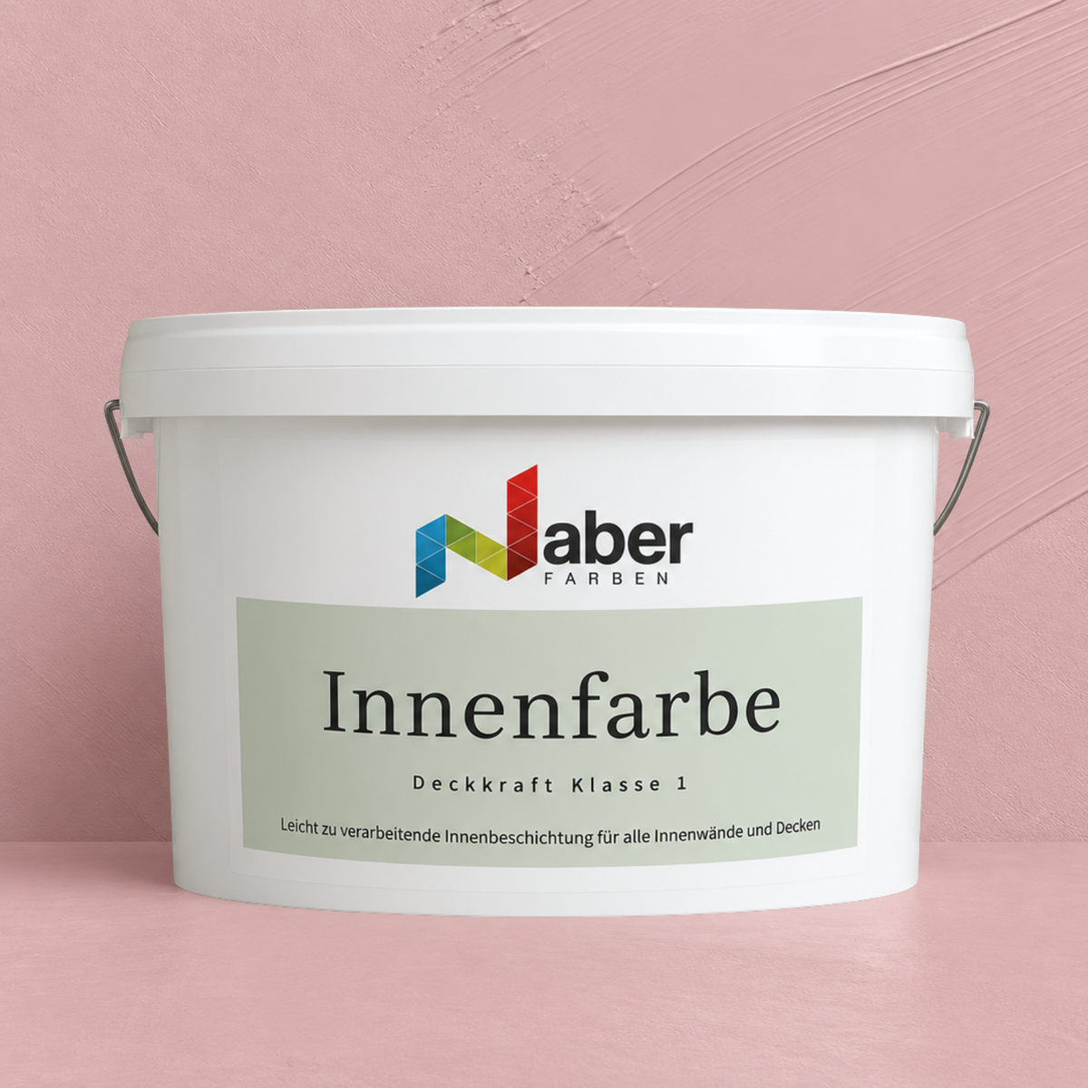 Premium Wandfarbe - Rose, Hochdeckend, Tropf- & Spritzgehemmt – Matt
