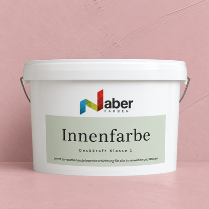 Premium Wandfarbe - Rose, Hochdeckend, Tropf- & Spritzgehemmt – Matt