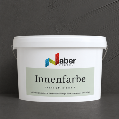 Premium Wandfarbe - Midnight Grey, Hochdeckend, Tropf- & Spritzgehemmt – Matt