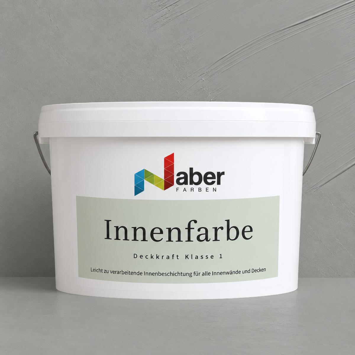 Premium Wandfarbe - Nebel, Hochdeckend, Tropf- & Spritzgehemmt – Matt