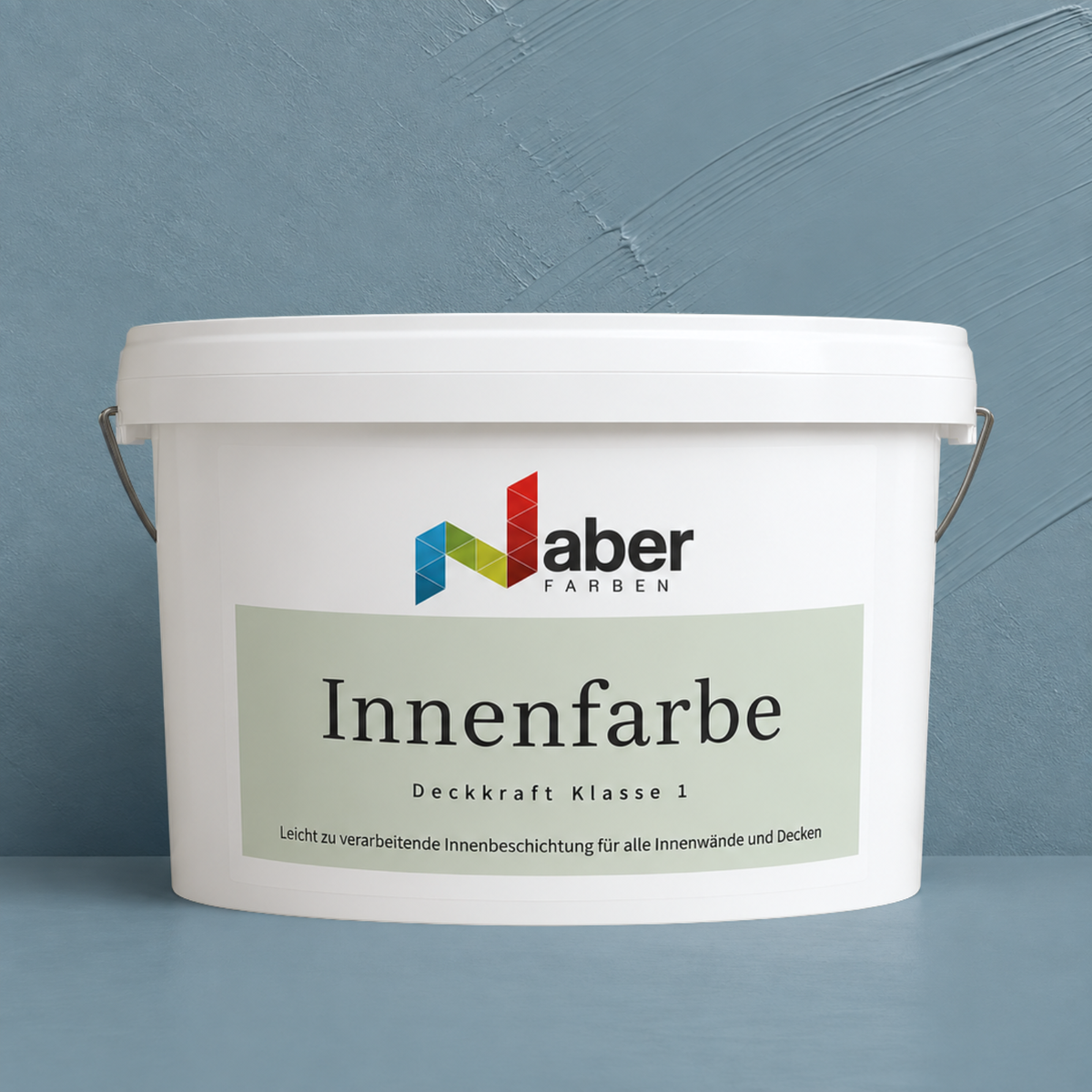 Premium Wandfarbe - Skandi Blue, Hochdeckend, Tropf- & Spritzgehemmt – Matt