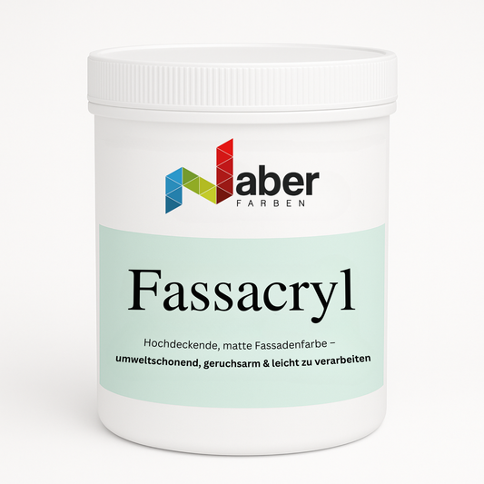 375 ml Acryl Fassadenfarbe, Farbmuster/Tester, RAL Farbwahl - MATT (RAL 1000 - 6007)