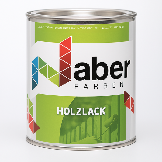 1 L Holzlack, Holzfarbe, Kunstharzlack, für alle Holzbauteile, RAL Farbwahl - Seidenmatt
