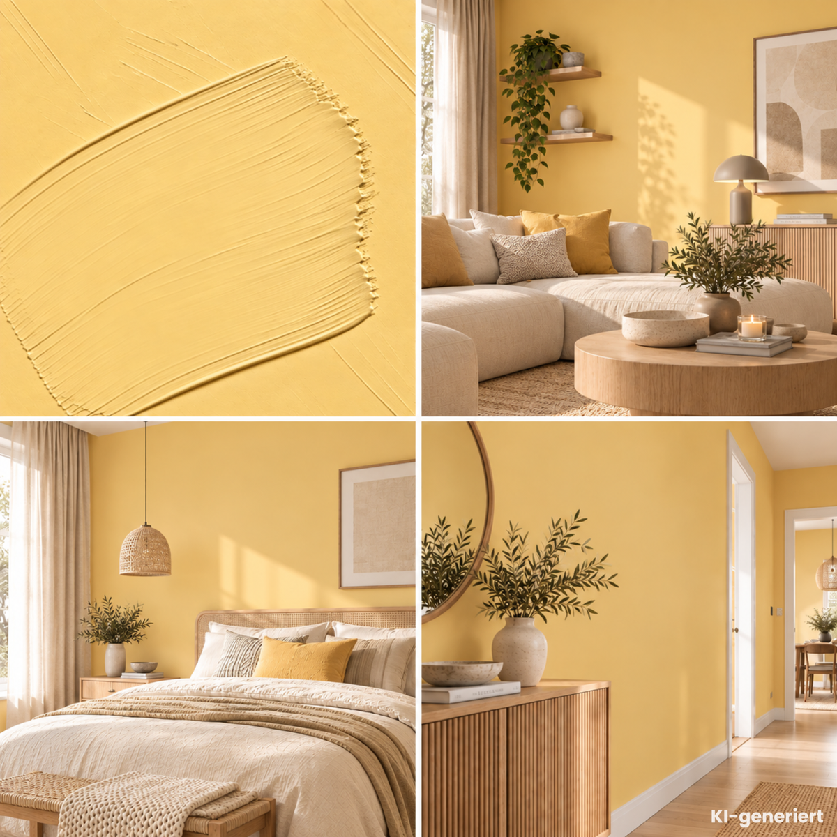 Premium Wandfarbe - Sunshine, Hochdeckend, Tropf- & Spritzgehemmt – Matt